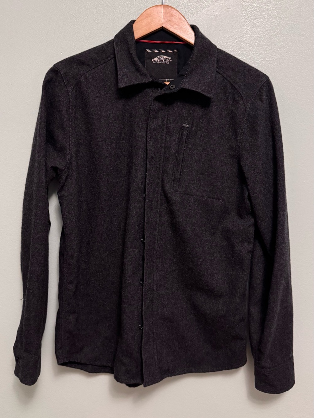 Vans Men's Black Lightweight Shirt Jacket